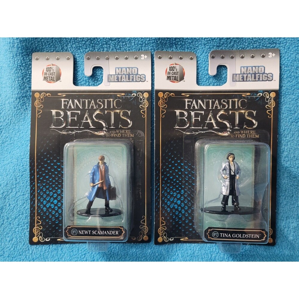 Nano Metalfigs Fantastic Beasts Tina Goldstein HP12 & Newt Scamander HP 11 Jada